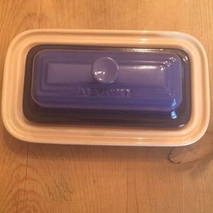 Le creuset butter dish blue